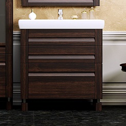 Opadiris Тумба под раковину Лаварро 80 венге – фотография-1