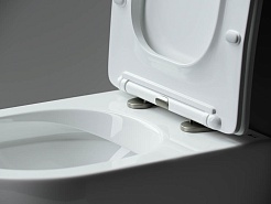 Ceramicanova Подвесной унитаз Metropol Rimless CN4002 белый – фотография-3