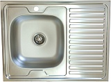 КромРус Мойка кухонная EC-220, 3.5" левая