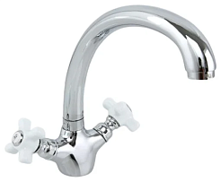 Frap Смеситель для кухни H18 F4218 хром – фотография-1