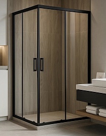 Royal Bath Душевой уголок 100/80 HPD RB8100HPD-T-BL – фотография-1