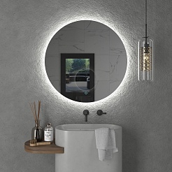 Onika Мебель для ванной Дайлер 80 подвесная белая/дуб сонома – фотография-13