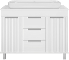 Brevita Тумба с раковиной Enfida 100 белая