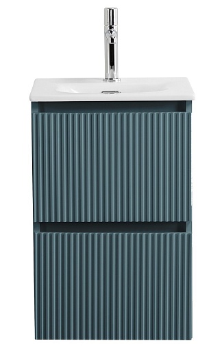 BelBagno Тумба под раковину Uno mini 40 подвесная Голубой матовый – фото-1