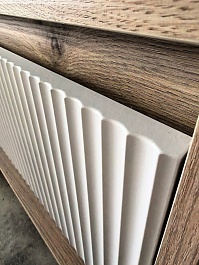 Teymi Фасад для тумбы Netta 75 Волна белый – фотография-2