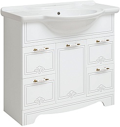 Runo Тумба для умывальника Кантри 85 – фотография-1