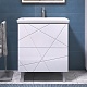 Vigo Мебель для ванной Geometry 2-700 Como белая – картинка-24