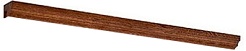 Водолей Накладной Карниз Дубини 85 орех – фотография-1