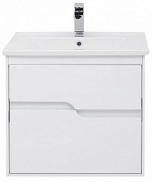 Aquanet Тумба с раковиной Модена 65 белый – фотография-3