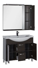 Aquanet Комплект Мебели "Донна 100" венге (169195) – фотография-4