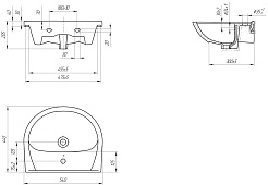 Onika Мебель для ванной Кристалл 55.182 L – фотография-15