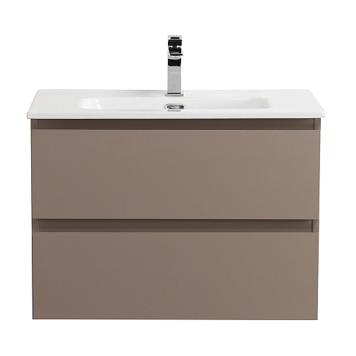 BelBagno Тумба с раковиной Kraft 75 подвесная Бежевый матовый – фотография-2