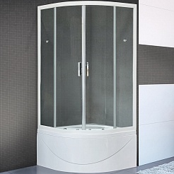 Royal Bath Душевой уголок RB 100BK-T – фотография-1