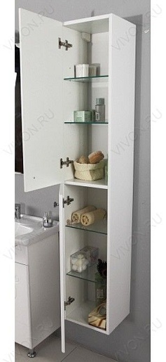 Акватон Шкаф-пенал "Лиана" – картинка-3