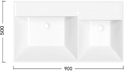 Ceruttispa Мебель для ванной Maiella 90 подвесная серая – фотография-8