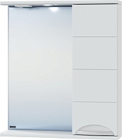 СанТа Зеркальный шкаф Родос 60 R белый