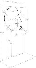 Акватон Зеркало Венто 101 – фотография-9
