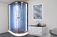 DTO Душевая кабина ЕМ1512 N (без крыши) L LED c гидромассажем – фотография-10