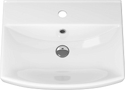 Misty Мебель для ванной Сканди 50 белая/дуб крафт золотой/антрацит – фотография-10