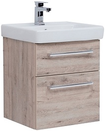 Dreja Тумба для умывальника Q MAX 55 дуб кантри – фотография-1