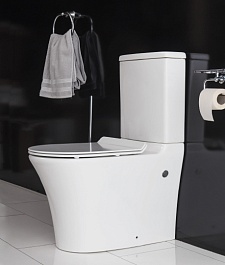 BelBagno Унитаз-компакт Deluca безободковый с микролифтом – фотография-2