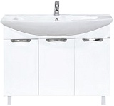 Misty Тумба с раковиной Лаванда 105 прямая