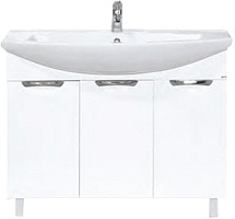 Misty Тумба с раковиной Лаванда 105 прямая