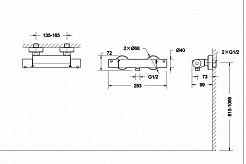 Promo Термостат для душа Stream F93984C-01B – фотография-4