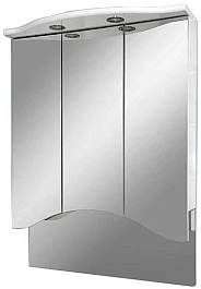 Misty Зеркальный шкаф Мимоза 75 R дуга – фотография-1