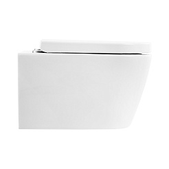 BelBagno Унитаз подвесной Marino BB105CHR/BB105SC безободковый – фотография-2