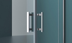 BelBagno Душевой уголок Kraft 100/80 KRAFT-AH-22-100/80-C-Cr-L стекло прозрачное – фотография-4