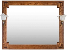 Водолей Зеркало Дубэлла 120 орех