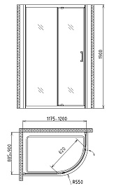 Gemy Душевой уголок Sunny Bay S28202 – фотография-4