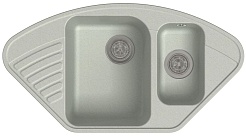 Raiber Мойка кухонная Айфель RQ987 бетон – фотография-1