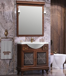 Opadiris Мебель для ванной Борджи 85 светлый орех – фотография-1