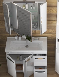 Vigo Мебель для ванной Plaza 2-800 – фотография-8