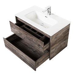 BelBagno Тумба с раковиной Kraft 100 подвесная Pino Pasadena – фотография-4