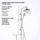 Paini Система душевая RS 50CR191B0RS1P3 хром – картинка-13
