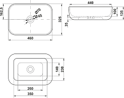 Brevita Тумба с раковиной Cargo 120 подвесная черная матовая – фотография-16