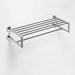 Bemeta Полка для полотенца с перекладиной Omega 104205102 – фотография-1