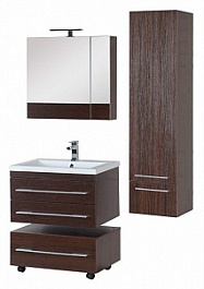 Aquanet Тумба с раковиной Нота 75 венге (171488) – фотография-4