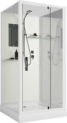 Niagara Душевая кабина Standart ST80/15Q/BK – фотография-2