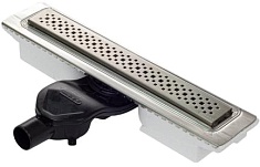 BERGES Wasserhaus Душевой лоток C1 Brise 300 090128 хром матовый