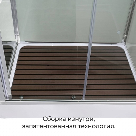 Avacan Душевая кабина 120/90 Z2912LED прозрачная – картинка-3