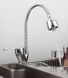 Frap Смеситель для кухни H701 F43701-B – фотография-4