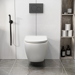 Grossman Унитаз подвесной Color GR-4411MS белый матовый – фотография-8