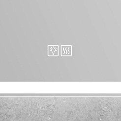 BelBagno Зеркало SPC-GRT-900-800-LED-TCH-WARM – фотография-5