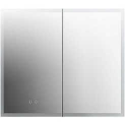 Aquatek Зеркало-шкаф 80 AQ7803B-MLC с подсветкой петли BLUM – фотография-2