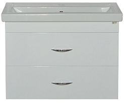 Misty Мебель для ванной Фостер 60 подвесная, 2 ящика – фотография-3