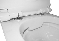 Azario Унитаз подвесной Nova AZ-2217 безободковый белый – фотография-13